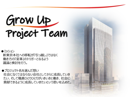 働き方の変革へ～Grow Up PTオープンコミュニティの活動のご紹介～