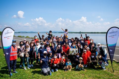 【小山支社】渡良瀬遊水地parkrunの開催が100回を迎えました！