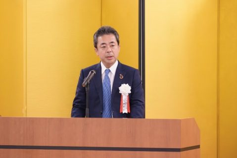 新東京本社が入居する「東京ミッドタウン八重洲」の竣工式が執り行われました